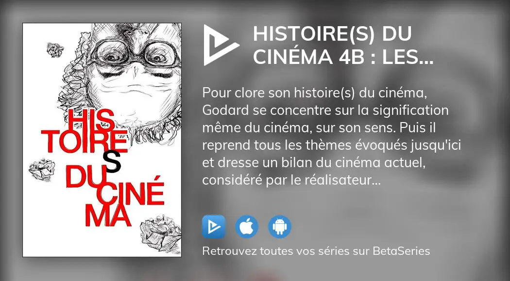 Regarder Le Film Histoires Du Cinéma 4b Les Signes Parmi Nous En Streaming Complet Vostfr