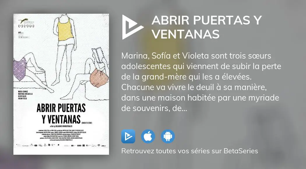 Regarder Le Film Abrir Puertas Y Ventanas En Streaming Complet VOSTFR VF VO BetaSeries Com