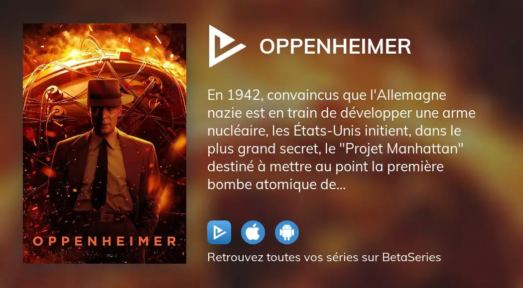 Regarder Oppenheimer streaming