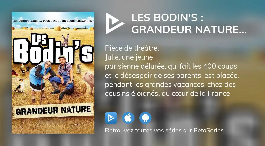 Regarder Les Bodin's : Grandeur Nature (@Zenith De Limoges) Streaming