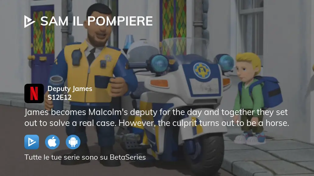 Guarda Sam il pompiere stagione 12 episodio 12 in streaming