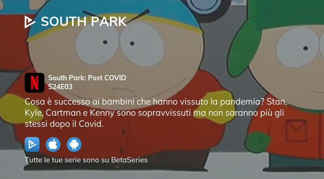 Guarda South Park stagione 24 episodio 3 in streaming BetaSeries