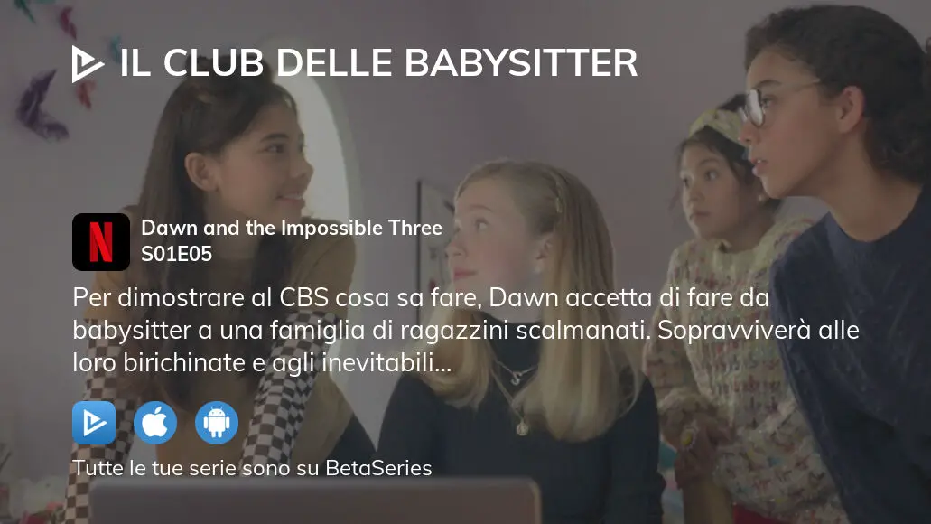 Guarda Il club delle babysitter stagione 1 episodio 5 in streaming