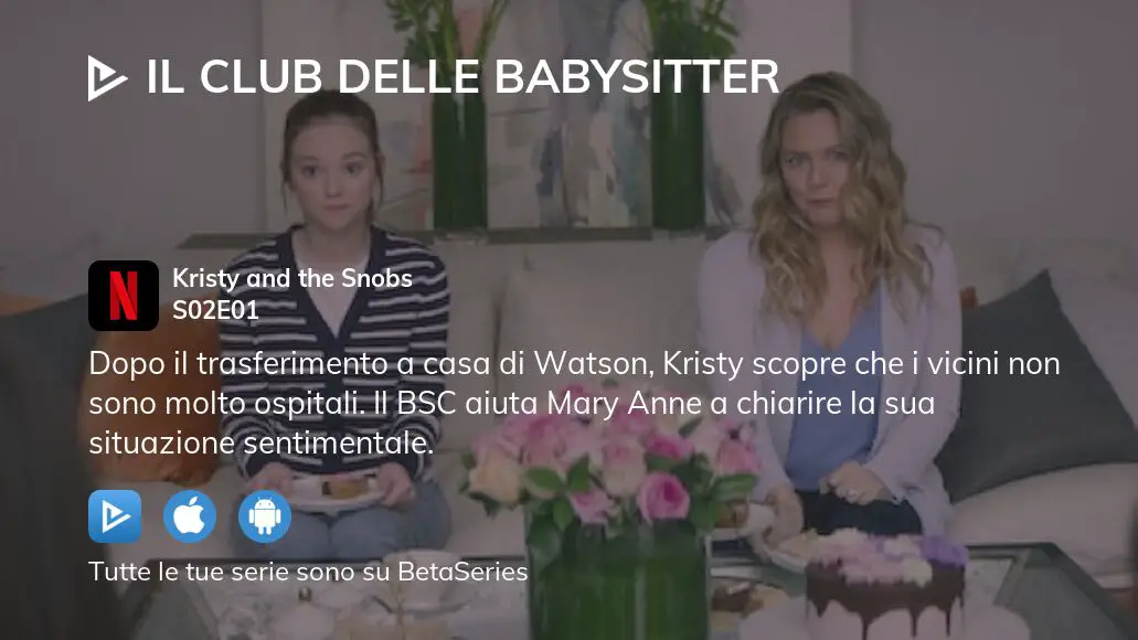 Guarda Il club delle babysitter stagione 2 episodio 1 in streaming