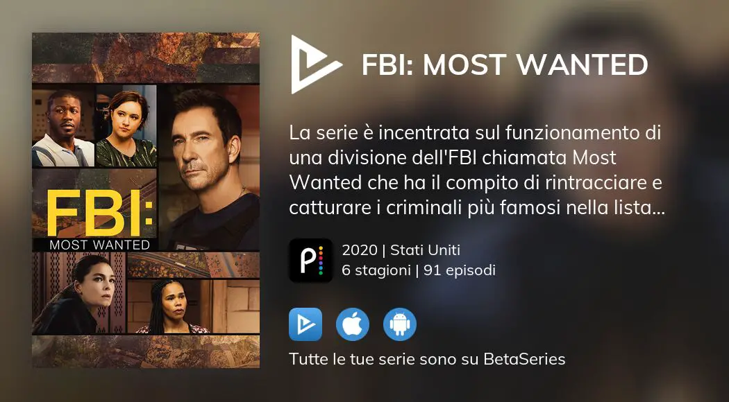 Guarda FBI: Most Wanted In Streaming