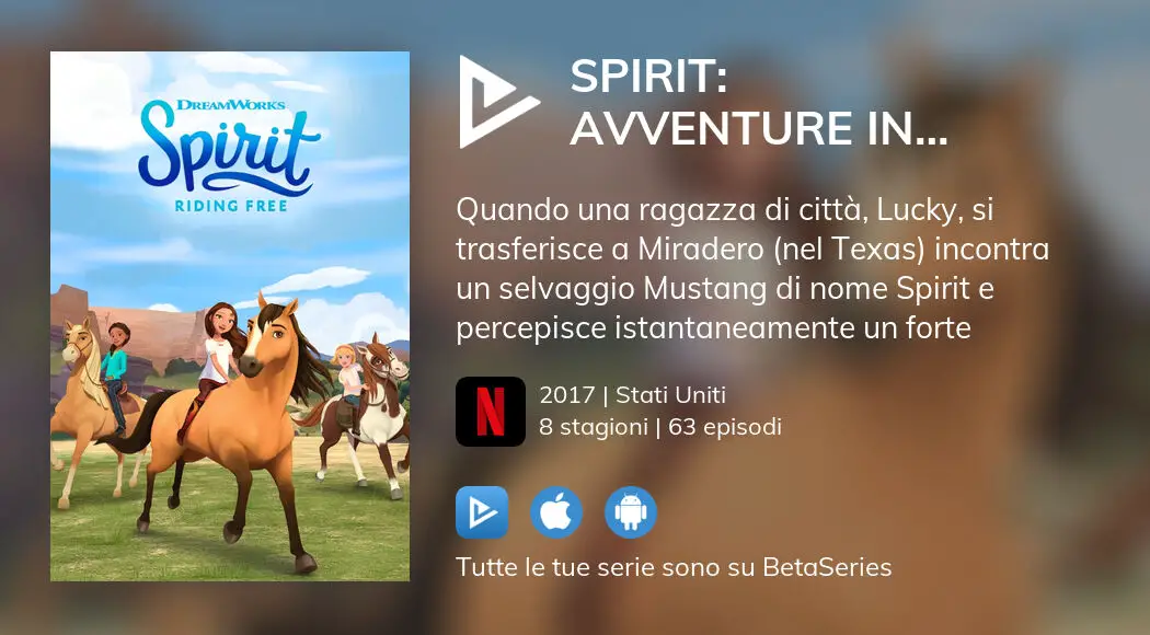 Dove Guardare La Serie Tv Spirit Avventure In Libertà In Streaming Online 