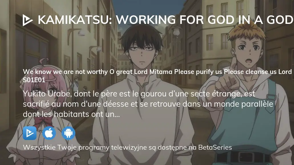 Oglądaj KamiKatsu: Working for God in a Godless World sezon 1 odcinek 2  streaming online