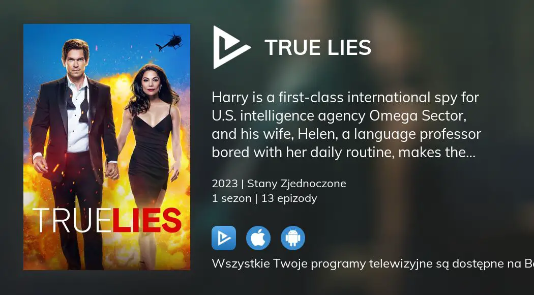 Gdzie oglądać streaming online serialu True Lies? | BetaSeries.com