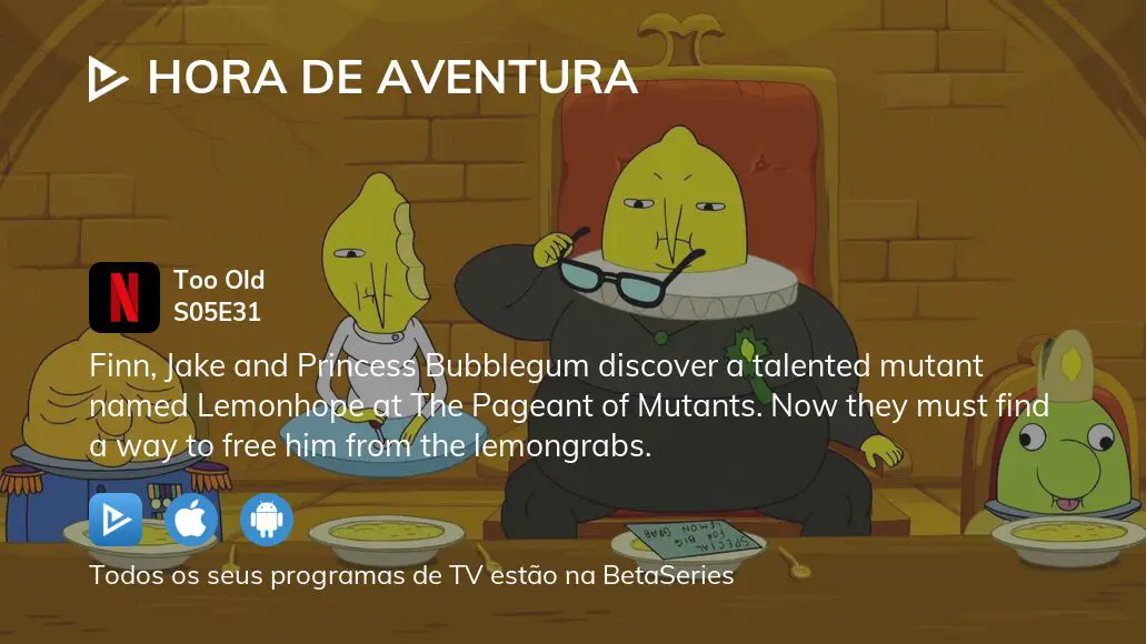 Assista Hora de Aventura temporada 5 episódio 31 em streaming