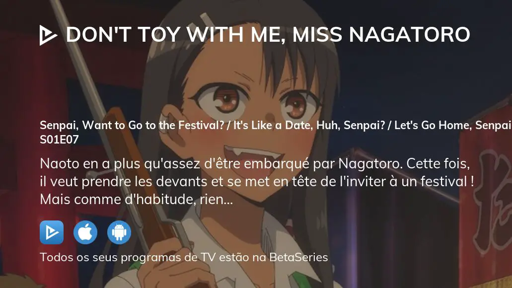 Assista DON'T TOY WITH ME, MISS NAGATORO temporada 1 episódio 7 em