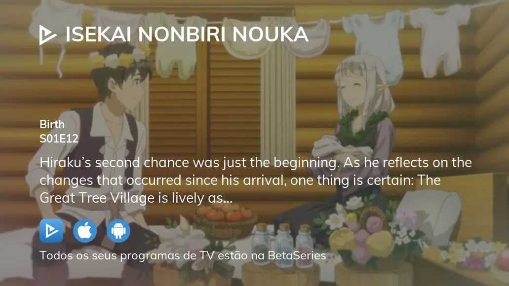 Assista Isekai Nonbiri Nouka temporada 1 episódio 1 em streaming