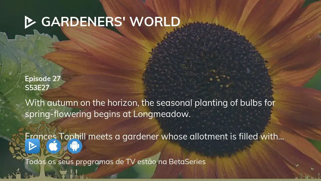 Onde Assistir A Gardeners' World Temporada 53 Episódio 27 Streaming 