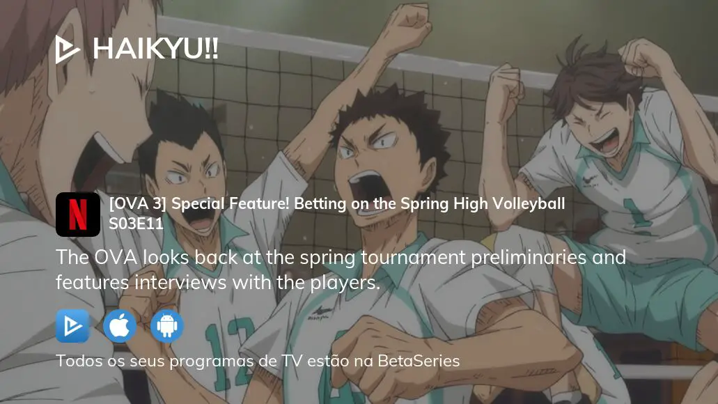 Assista Haikyuu!! temporada 3 episódio 11 em streaming