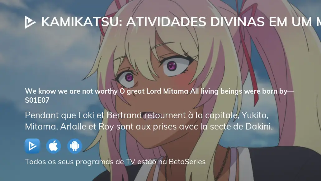 KamiKatsu: Atividades Divinas em um Mundo sem Deuses em português  brasileiro - Crunchyroll