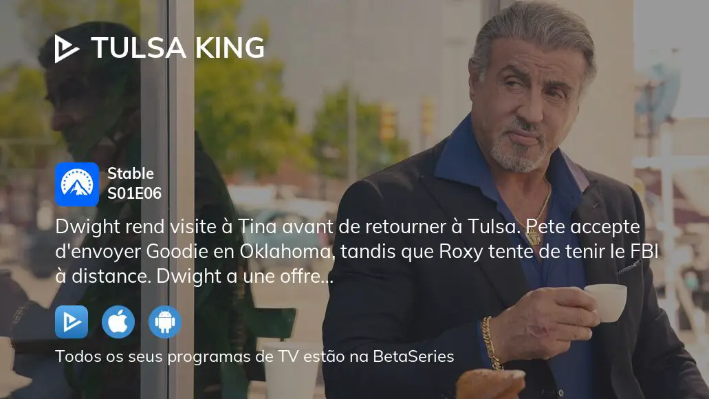 Tulsa King Temporada 1 - assista todos episódios online streaming