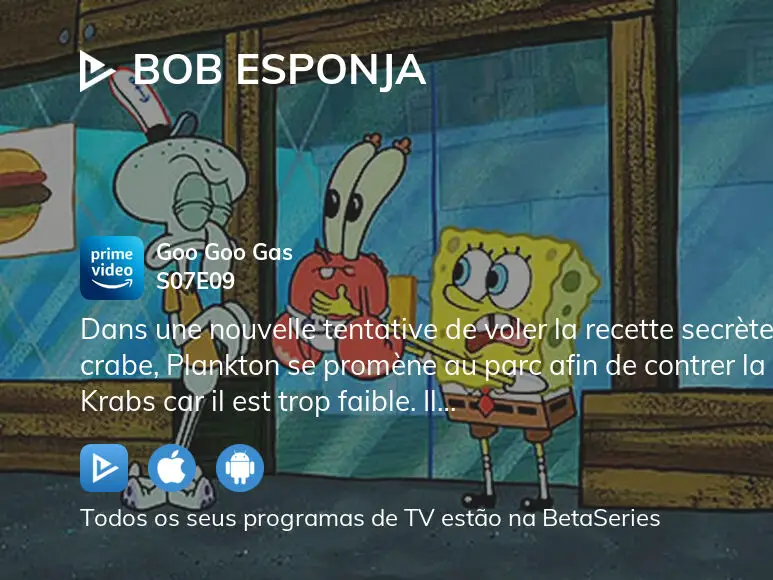 Bob Esponja (7ª Temporada) - 19 de Julho de 2009