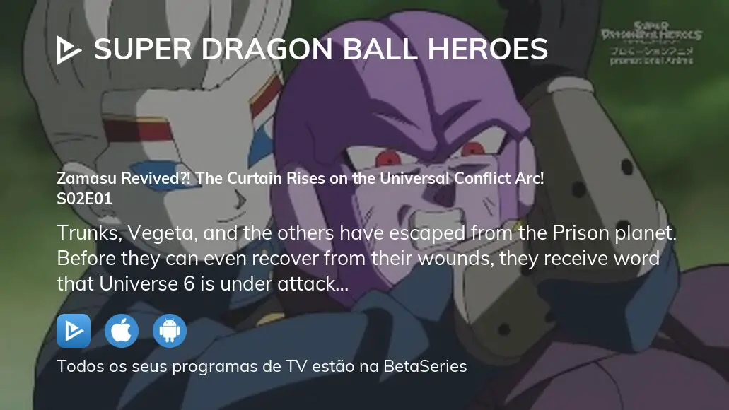 Assista o primeiro episódio da segunda temporada de Super Dragon Ball Heroes