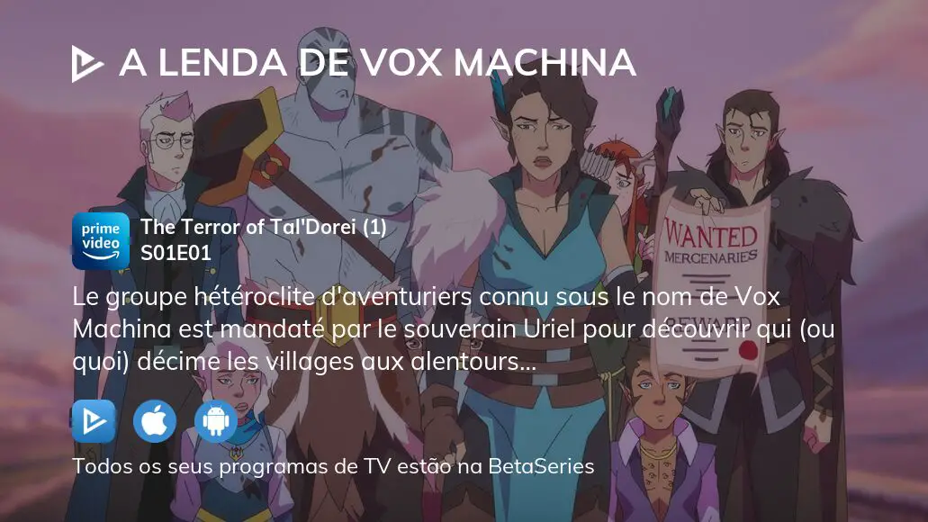 The Legend Of Vox Machina Temporada 1 