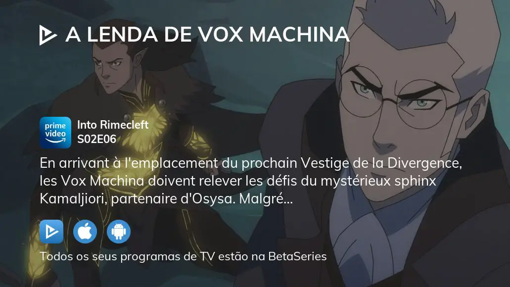 Assista A Lenda de Vox Machina temporada 2 episódio 3 em streaming