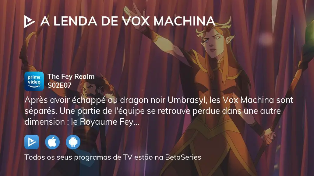Assista A Lenda de Vox Machina temporada 2 episódio 3 em streaming