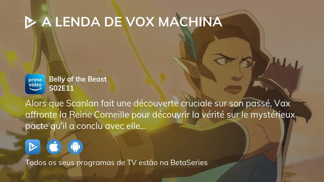 A Lenda de Vox Machina Temporada 2 - episódios online streaming