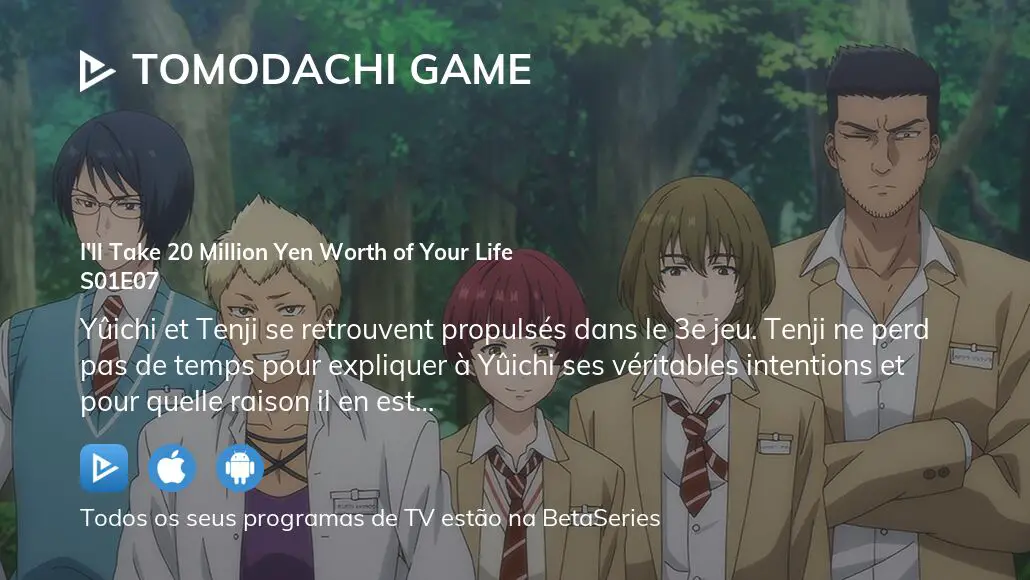 Tomodachi Game Temporada 1 - assista episódios online streaming