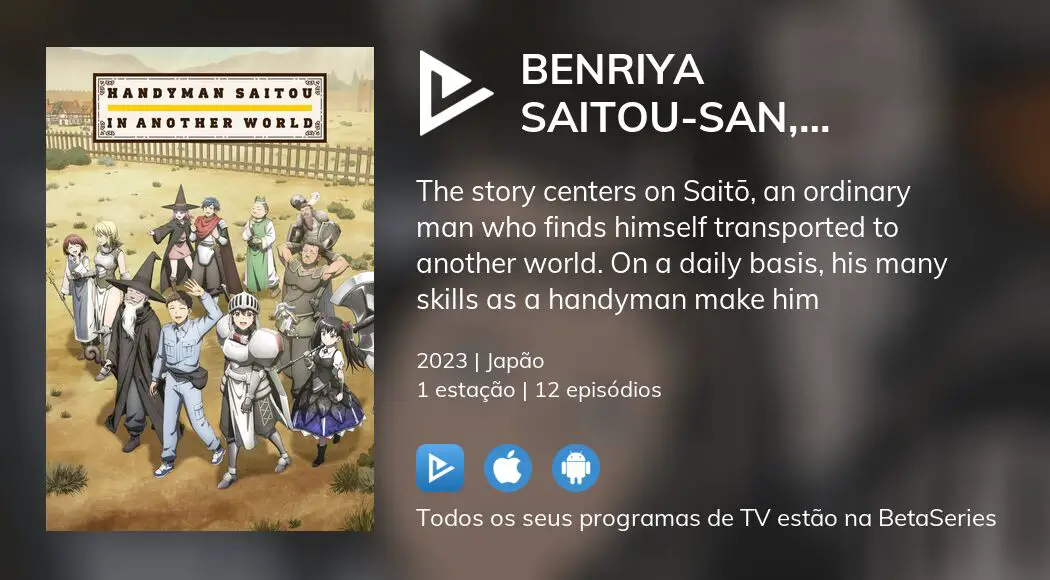 Assistir Benriya Saitou-san, Isekai ni Iku Episódio 1 » Anime TV Online