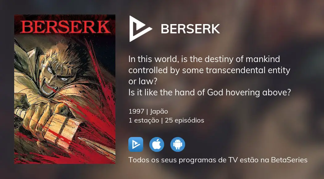 Onde assistir à série de TV Berserk em streaming on-line?