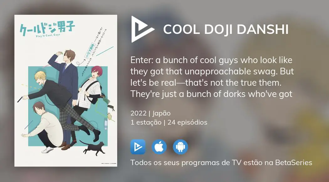 Assistir Cool Doji Danshi Episódio 1 Online - Animes BR