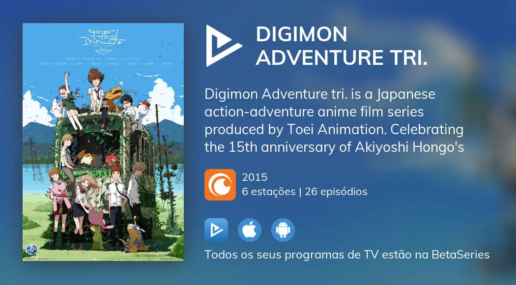 Assistir Digimon Adventure tri - Todos os Episódios