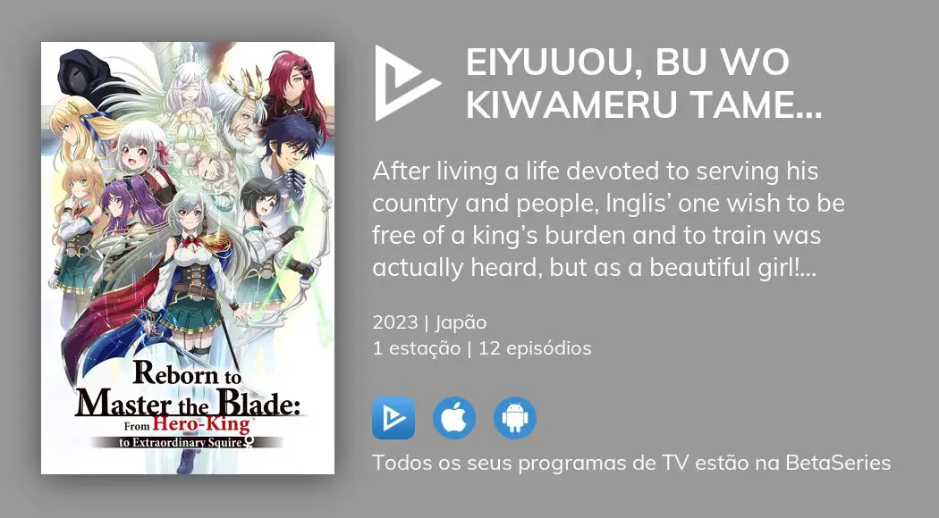 Veja os episódios de Eiyuuou, Bu wo Kiwameru Tame Tenseisu: Soshite, Sekai  Saikyou no Minarai Kishi♀ em streaming