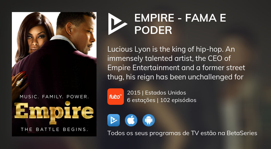 Onde Assistir à Série De Tv Empire Fama E Poder Em Streaming On Line