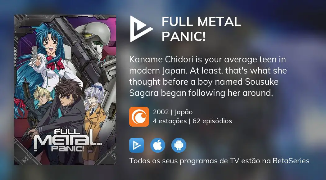 Assistir Full Metal Panic? Fumoffu Todos os Episódios Online