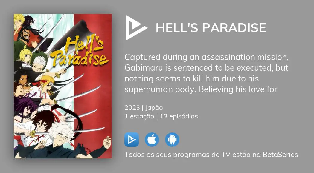 Hell is Paradise (Jigokuraku) 1º Temporada Hell's Paradise