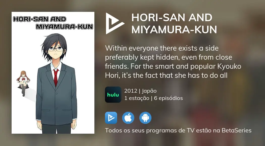 Onde assistir à série de TV Horimiya em streaming on-line?