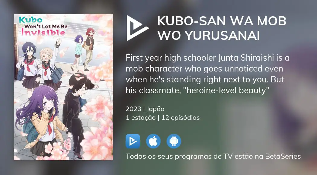 Kubo-san wa Mob wo Yurusanai - todos os ep - assistir online