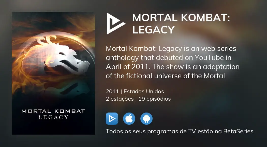 Assistir Mortal Kombat: Legacy - ver séries online