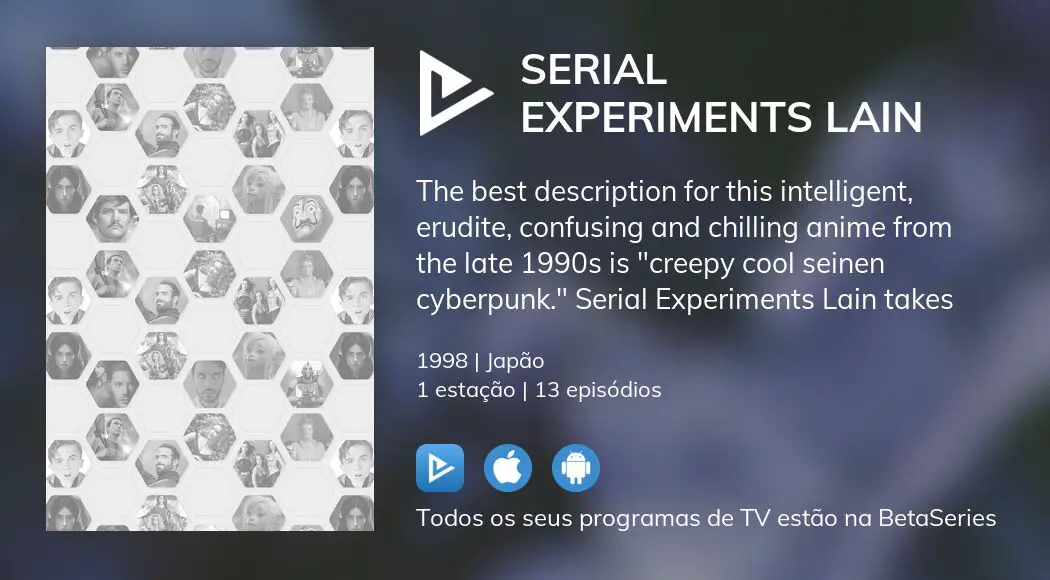 Onde assistir à série de TV Serial Experiments Lain em streaming on-line?