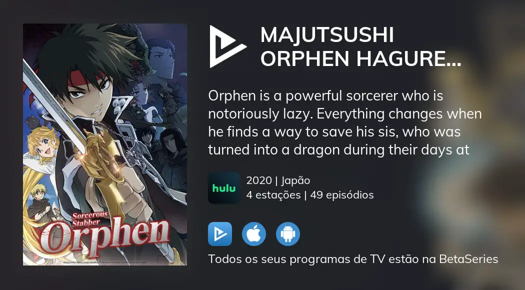 Assistir Majutsushi Orphen Hagure Tabi Todos os Episódios Online - Animes BR