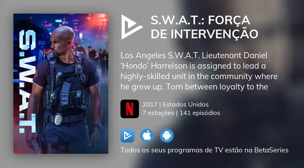 Onde assistir à série de TV S.W.A.T.: Força de Intervenção em streaming  on-line?