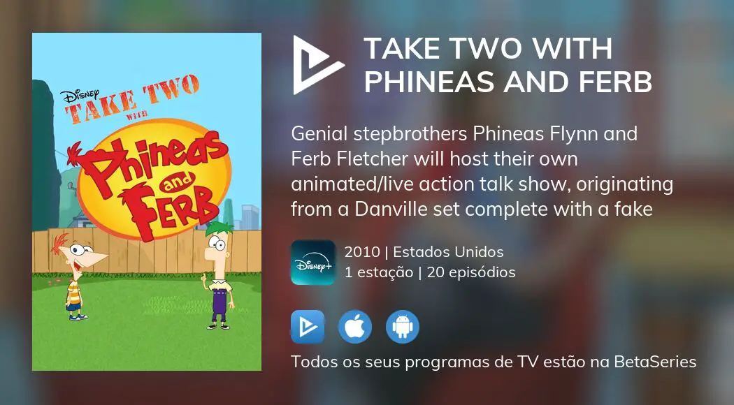 Assistir Take Dois com Phineas e Ferb - séries online