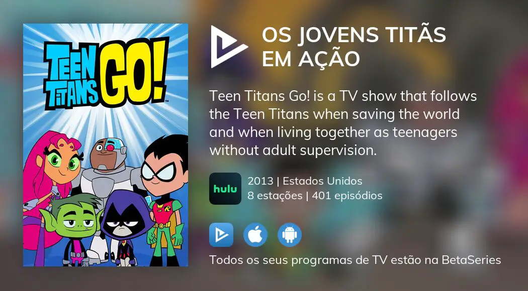 Os Jovens Titãs Temporada 3 - assista episódios online streaming