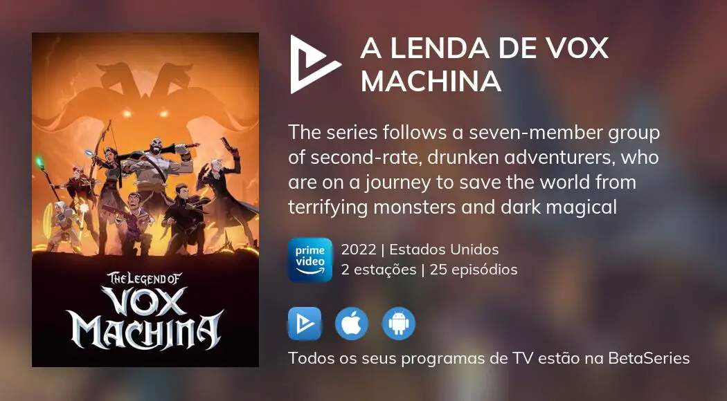Assista A Lenda de Vox Machina temporada 1 episódio 7 em streaming