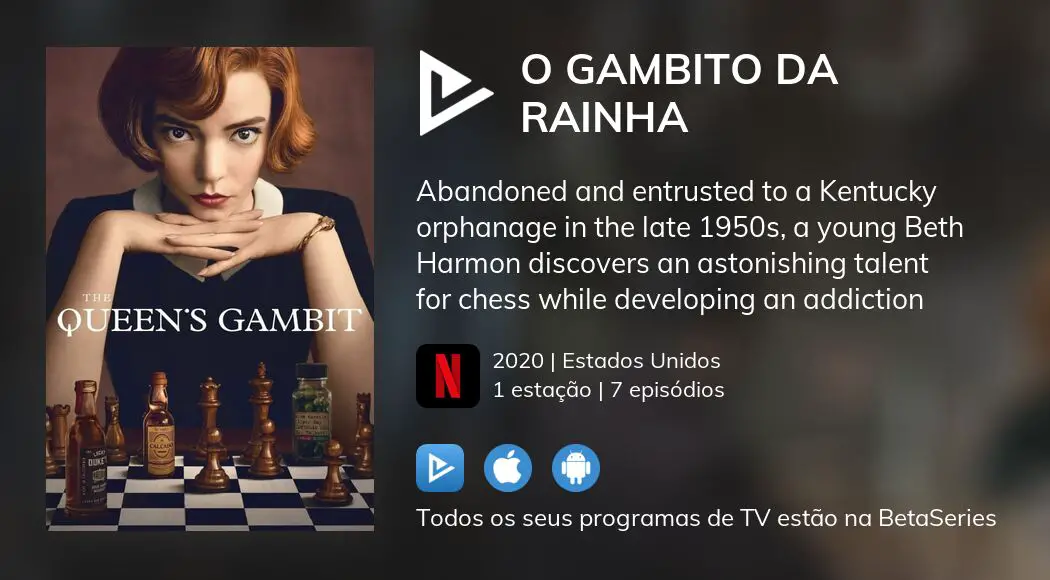 O GAMBITO DA RAINHA TEMPORADA 1 - SÉRIE 2020 - TRAILER OFICIAL