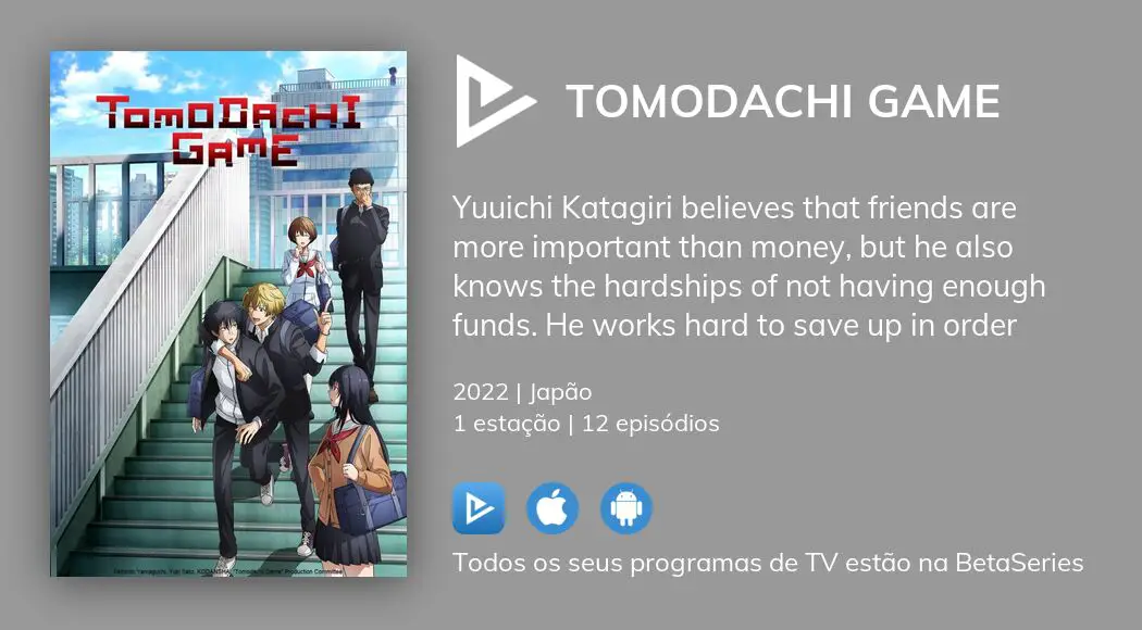Tomodachi Game Temporada 1 - assista episódios online streaming
