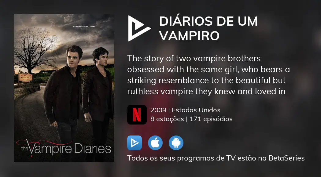 Diários do Vampiro Temporada 3 - assista episódios online streaming