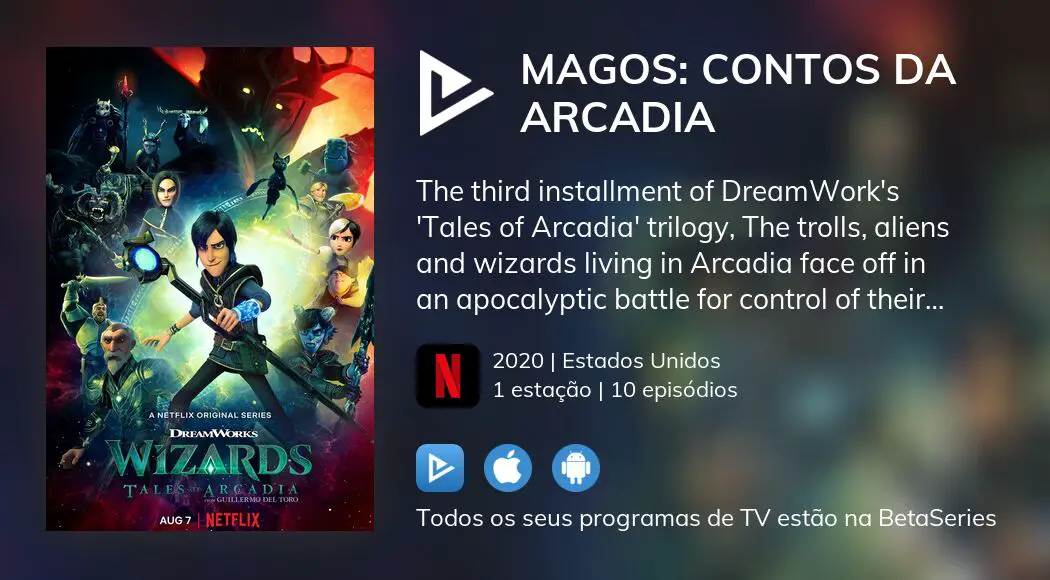  'Magos: Contos da Arcadia' estreia na Netflix