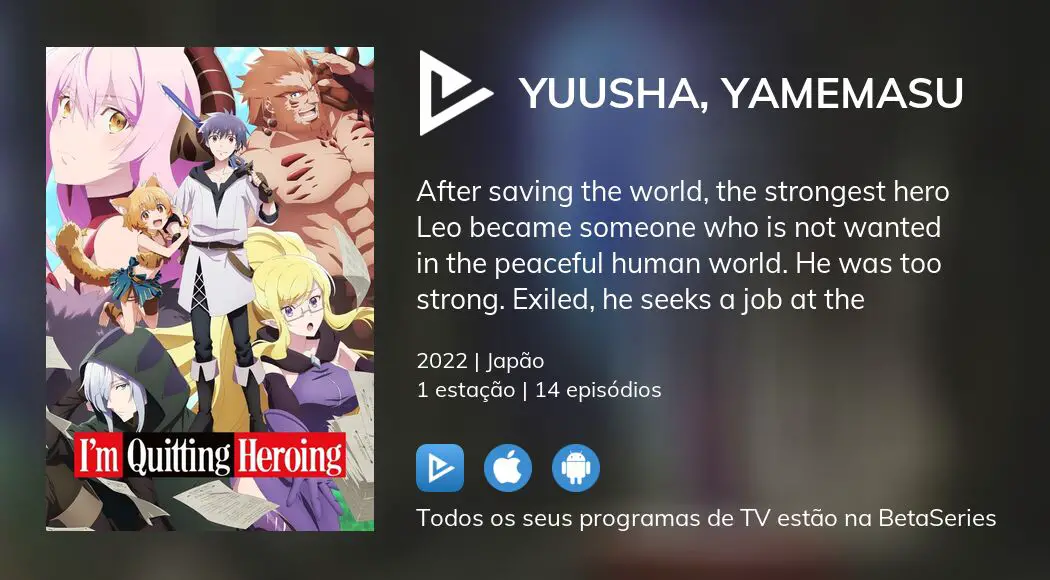 Yuusha, Yamemasu Todos os Episódios Online » Anime TV Online