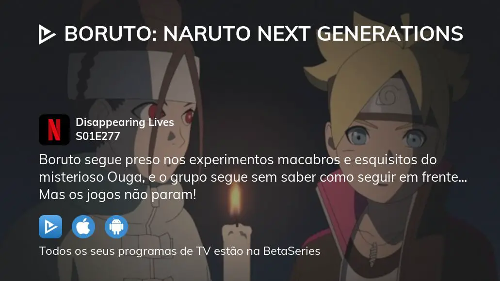 Assistir Boruto: Naruto Next Generations Episodio 277 Online