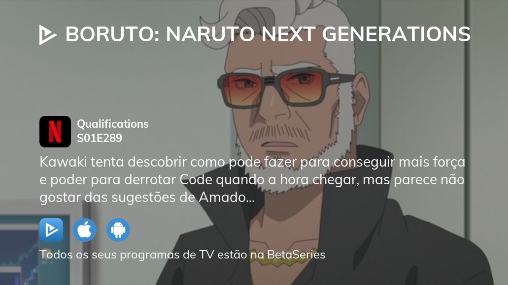 Boruto: Naruto Next: episódio 289 já disponível em 2023